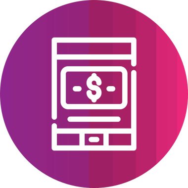 Vektör Doları simge tasarlamak