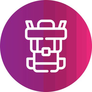 Modern simgenin vektör illüstrasyonu