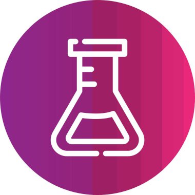 Test tüpünün vektör illüstrasyonu