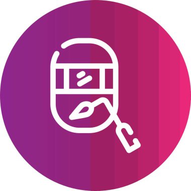 Modern b 'nin vektör illüstrasyonu eksik simgesi