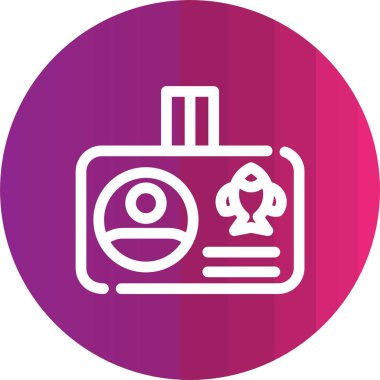 Benzin istasyonu simgesinin vektör illüstrasyonu