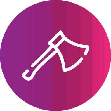 Kürek. Web simgesi basit illüstrasyon