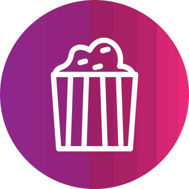 Gıda simgesinin vektör illüstrasyonu