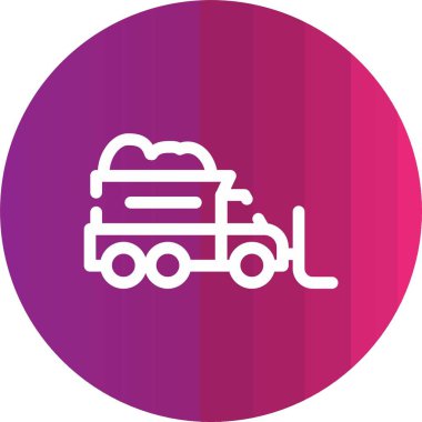 Modern oto tamir simgesinin vektör illüstrasyonu