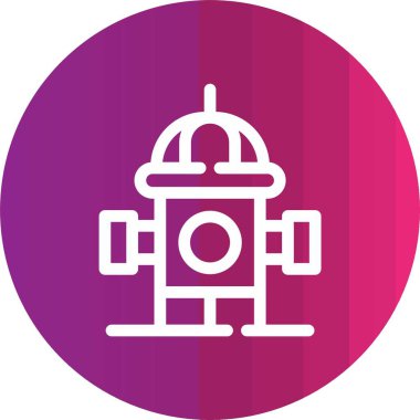 Modern yapı simgesinin vektör illüstrasyonu