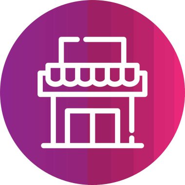 Gıda modern simgesinin vektör çizimi