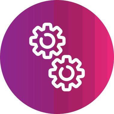 Vektör dişli simge tasarlamak