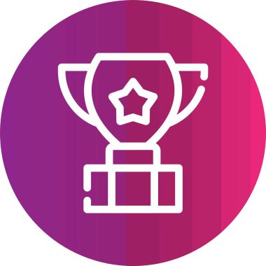 Ödül. Web simgesi basit illüstrasyon