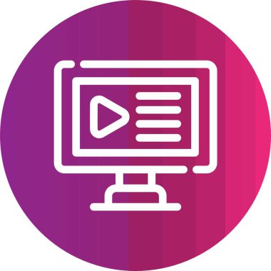 seo modern simgesinin vektör illüstrasyonu