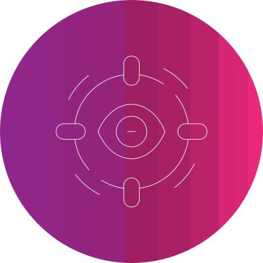 Eşsiz Fan Vektör Satırı Simgesi