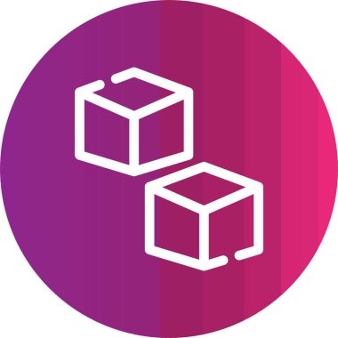 İş ve finans simgesinin vektör illüstrasyonu