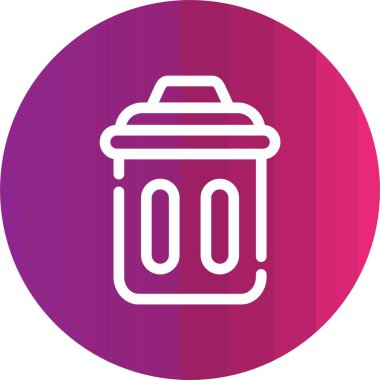 vektör çöp kutusu simgesi