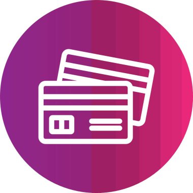 m-cüzdan simge vektör çizim