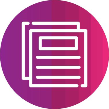 Kişisel ve ticari kullanım için vektör simgesi