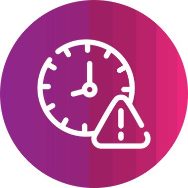 vektör çizim çalar saat