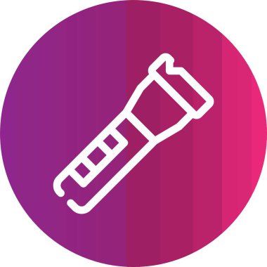 Bir şırınga simgesinin vektör çizimi