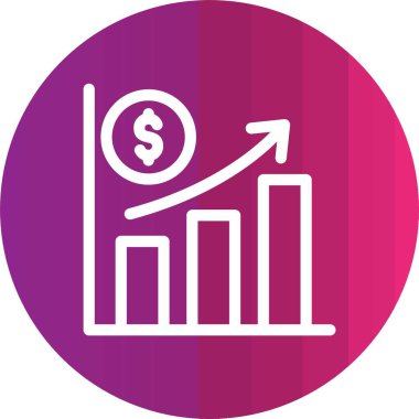 vektör pasta çizelgesi simgesi