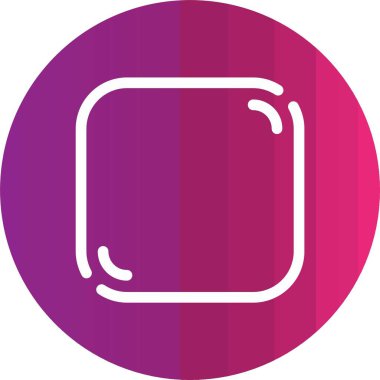 Modern simgenin vektör illüstrasyonu