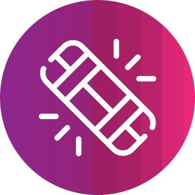 Bir b simgesinin vektör illüstrasyonu