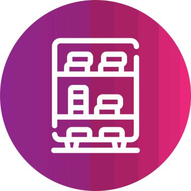 Modern simgenin vektör illüstrasyonu