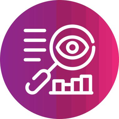 Vektör seo simgesi illüstrasyonu