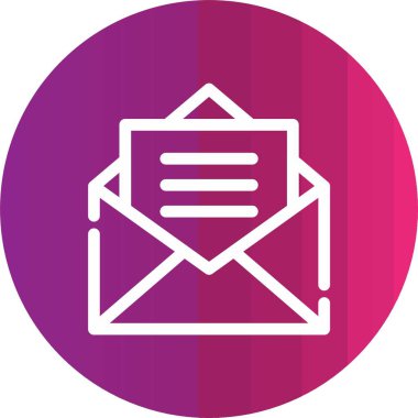 vektör illüstrasyonu, e- posta simgesi tasarımı