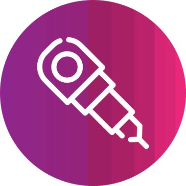 Modern oto tamir simgesinin vektör illüstrasyonu