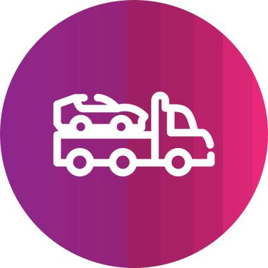 arabanın vektör simgesi