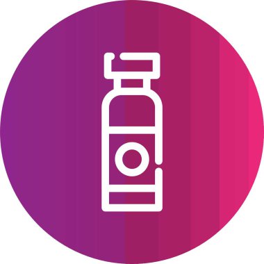 Güzellik ve moda simgelerinin vektör çizimi