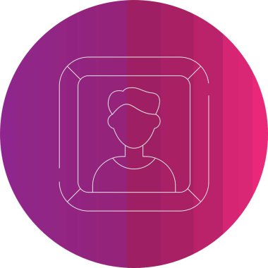 Güzel kadın şef vektör illüstrasyonu