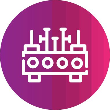 Modern b 'nin vektör illüstrasyonu eksik simgesi