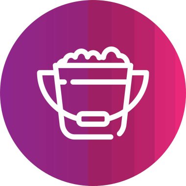 Modern b 'nin vektör illüstrasyonu eksik simgesi