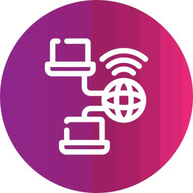 vektör lcd simgesi illüstrasyonu