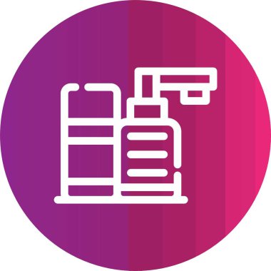 Simge vektör çizim gaz sobası