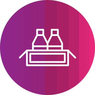 Illustration su şişesi simgesi