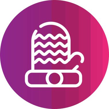 Gıda simgesinin vektör illüstrasyonu