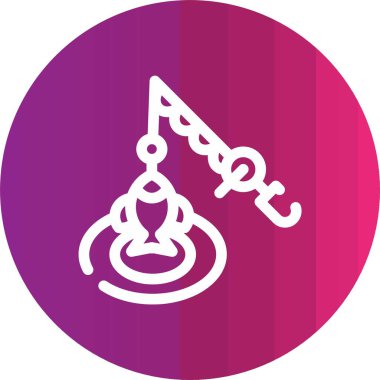 Tek bir doğum gününün vektör illüstrasyonu