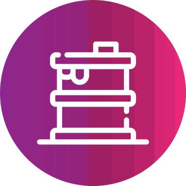 Modern b 'nin vektör illüstrasyonu eksik simgesi