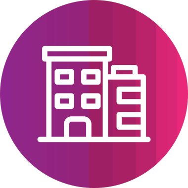 Yapı simgesinin vektör illüstrasyonu