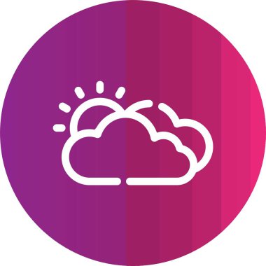 Hava simgesinin vektör illüstrasyonu