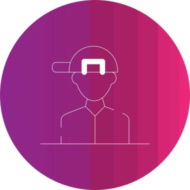 Modern b 'nin vektör illüstrasyonu eksik simgesi