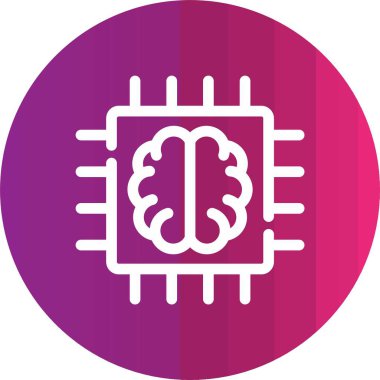 Modern simgenin vektör illüstrasyonu