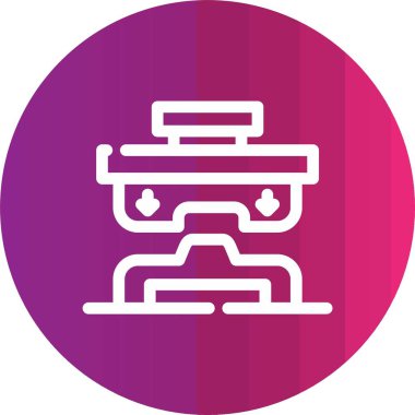 Modern b 'nin vektör illüstrasyonu eksik simgesi