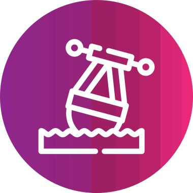 Modern simgenin vektör illüstrasyonu