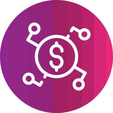 Seo simgesinin vektör illüstrasyonu