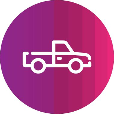 güzel araba simgesi vektör simgesi