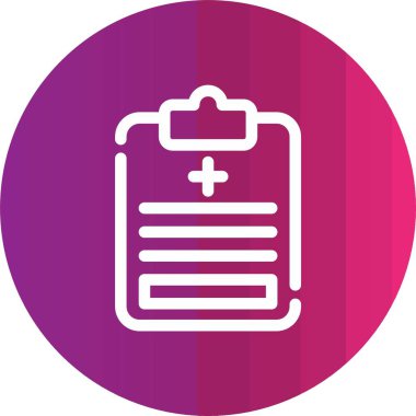 tıbbi vektör simgesi modern basit tasarım illüstrasyonu