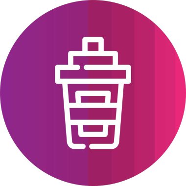 vektör kahve bardağı simgesi