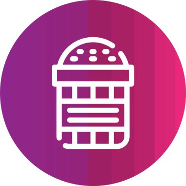 Modern b 'nin vektör illüstrasyonu eksik simgesi