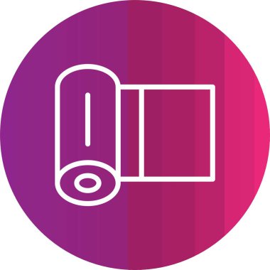 Bir kamera simgesinin vektör illüstrasyonu